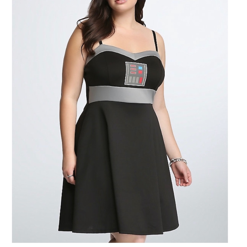 Star Wars by Her Universe Darth Vader Dress Sz 4
